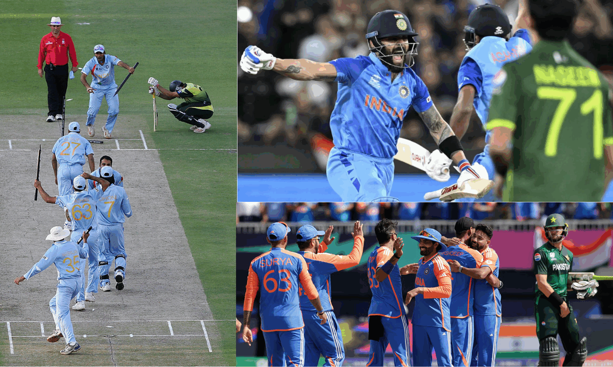 भारत बनाम पाकिस्तान: टी20 वर्ल्ड कप हिस्ट्री में किस टीम के पास अधिक जीत, जानें किसका रहा हैं इस टूर्नामेंट में दबदबा 5