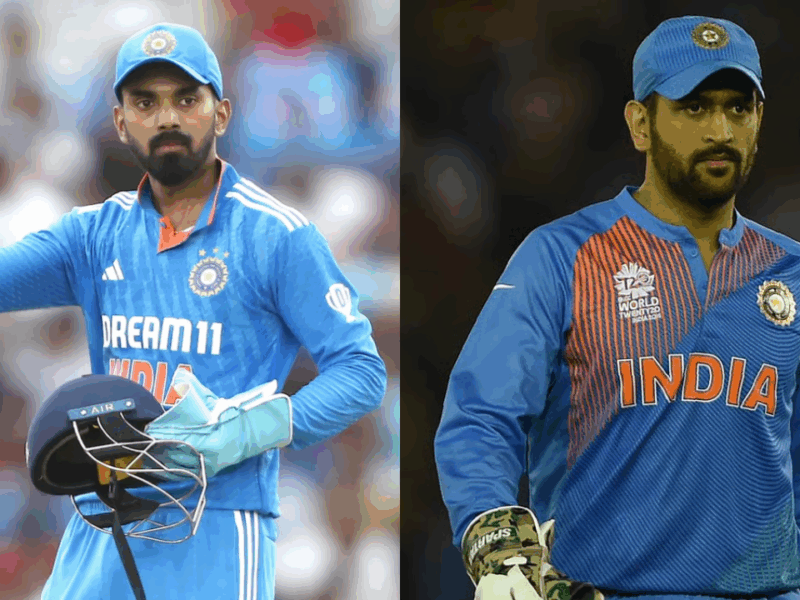 KL Rahul vs MS Dhoni