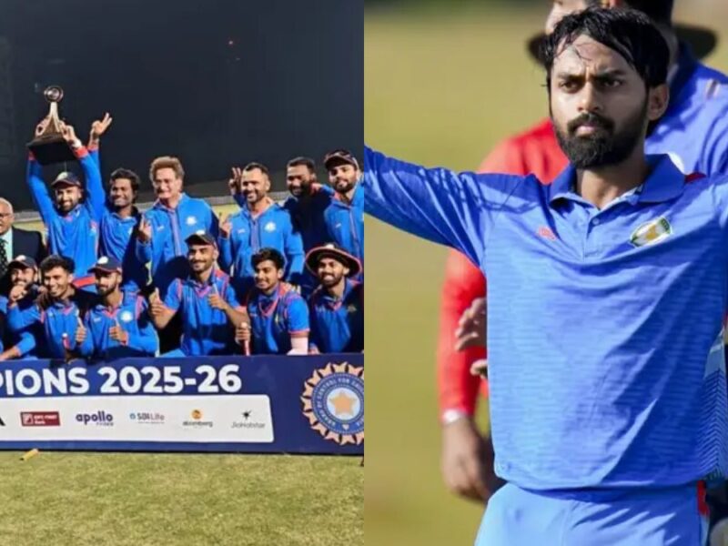 कौन है अथर्व तायडे? जिसने विजय हजारे ट्रॉफी फाइनल में शतक जड़कर विदर्भ को जिताई ट्रॉफी