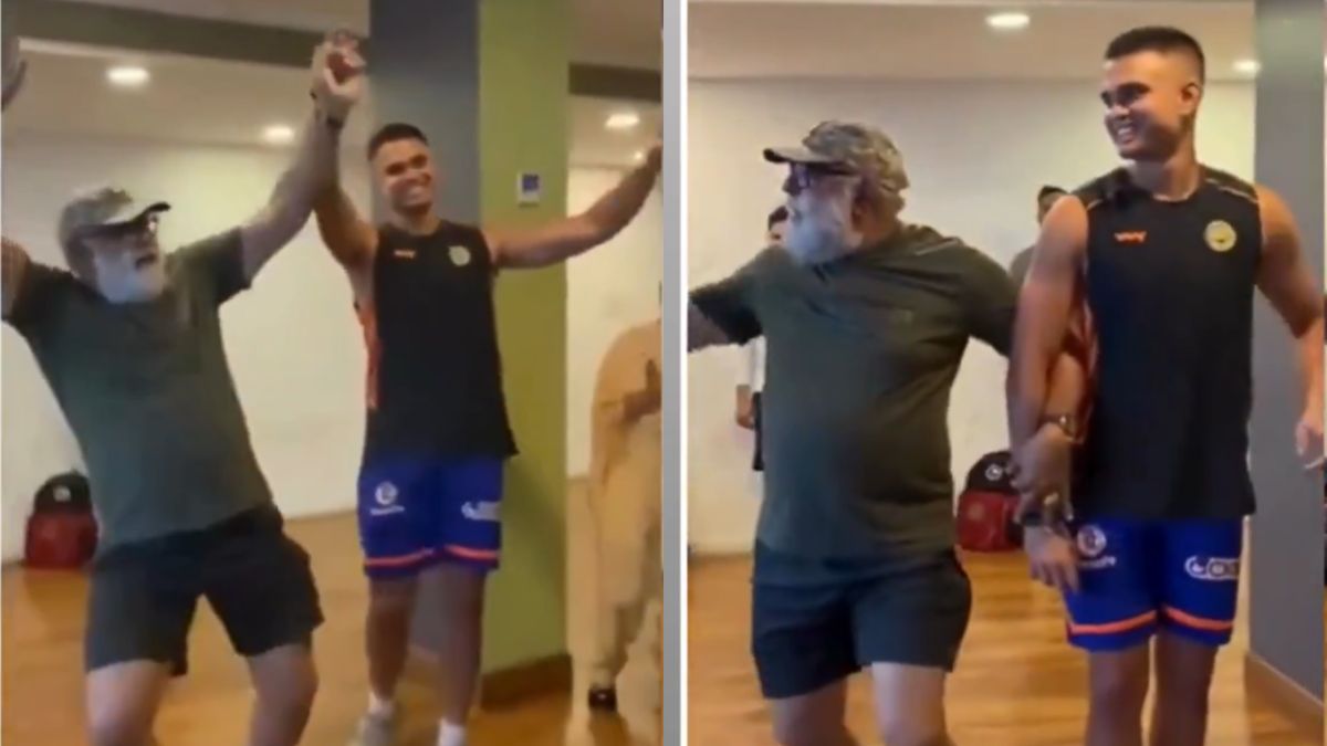 Arjun Tendulkar and Yograj Singh performed a spectacular Bhangra dance, and the video stole the show.