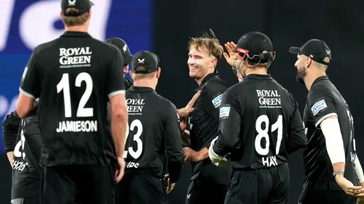 New Zealand has won an ODI series in India for the first time.