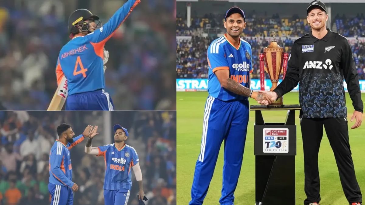 IND vs NZ 1st T20: Abhishek's batting, Chakravarthy's bowling, India won the first T20 match by 48 runs.