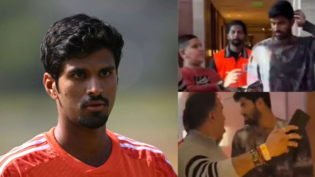 घमंड में मर्यादाओं की सारी सीमा लांघ गए Washington Sundar, फैंस के साथ दुर्व्यवहार करते हुए VIDEO वायरल