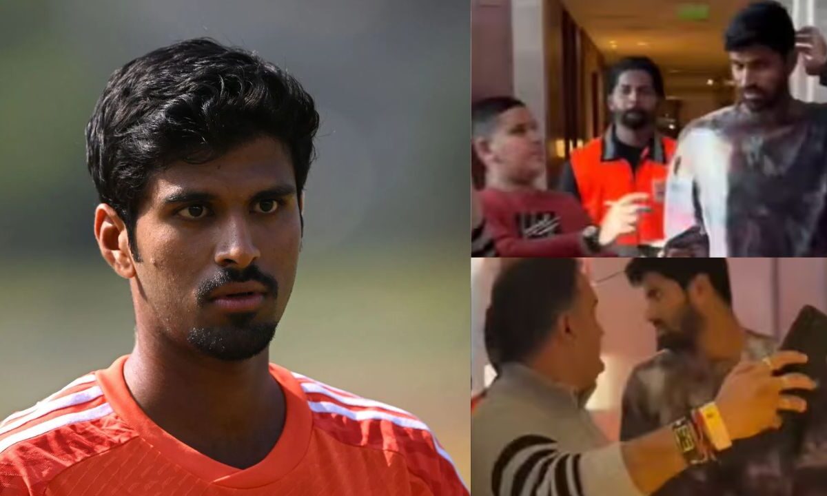 घमंड में मर्यादाओं की सारी सीमा लांघ गए Washington Sundar, फैंस के साथ दुर्व्यवहार करते हुए VIDEO वायरल