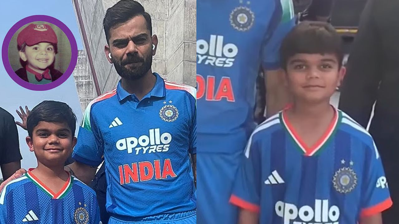 Virat Kohli ने अपने नन्हें हमशक्ल को दिया नया नाम, किंग ने इन खास नेम की दे डाली उपाधि