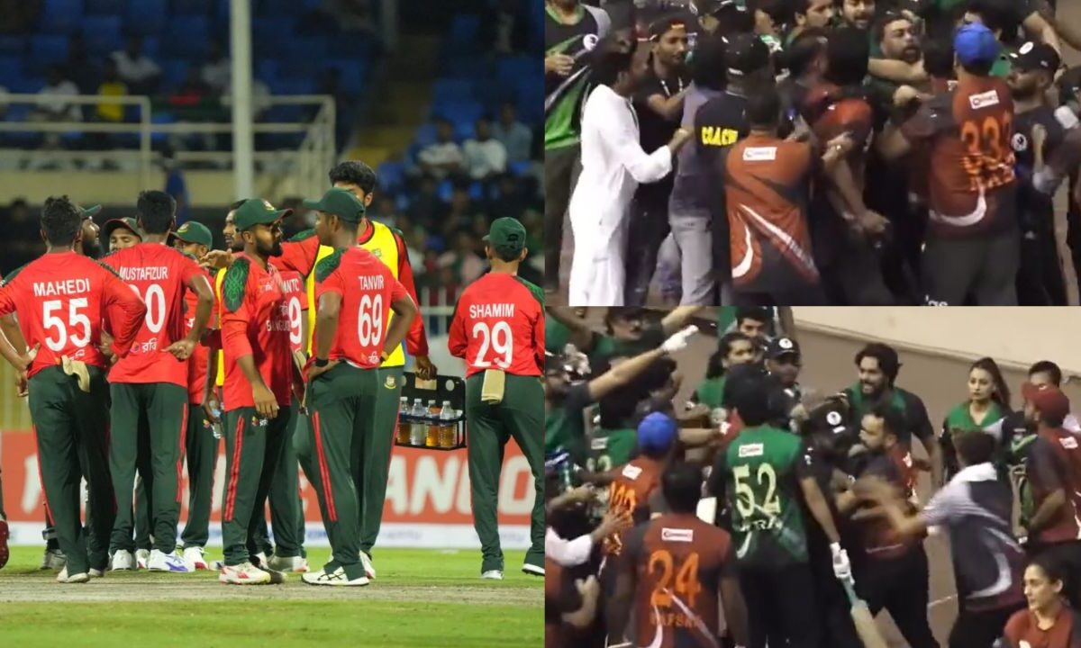 VIDEO: Bangladesh में क्रिकेट का मैदान बना अखाड़ा, आपस में लड़झगड़ कर 6 लोग पहुंचे अस्पताल