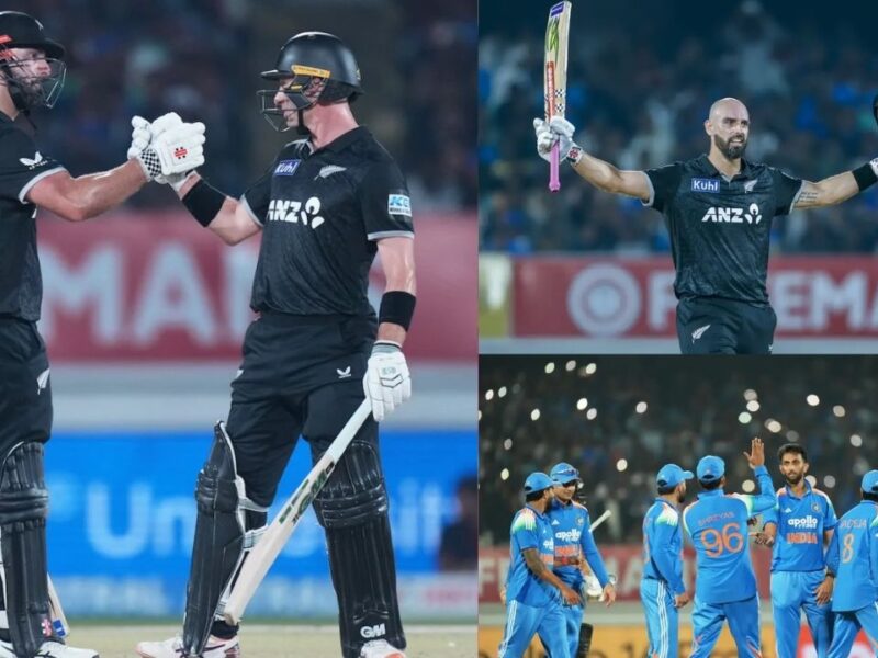 IND vs NZ 2nd ODI: मिचेल-यंग के सामने भारतीय गेंदबाजों ने कटाई नाक, राजकोट में न्यूजीलैंड ने भारत को चटाई धूल, राहुल का शतक गया बेकार 1