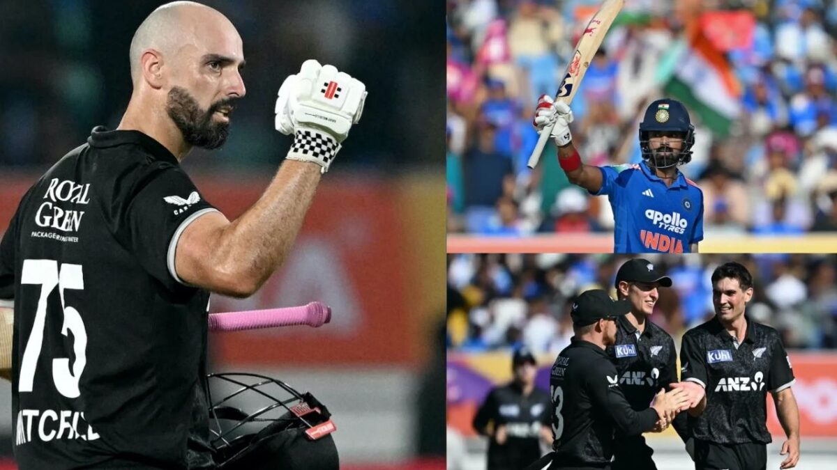 IND vs NZ Rajkot ODI Stats : न्यूजीलैंड ने बदला राजकोट का इतिहास, India की विनिंग स्ट्रीक को भी किया खत्म; दूसरे वनडे में बने 12 बड़े रिकॉर्ड