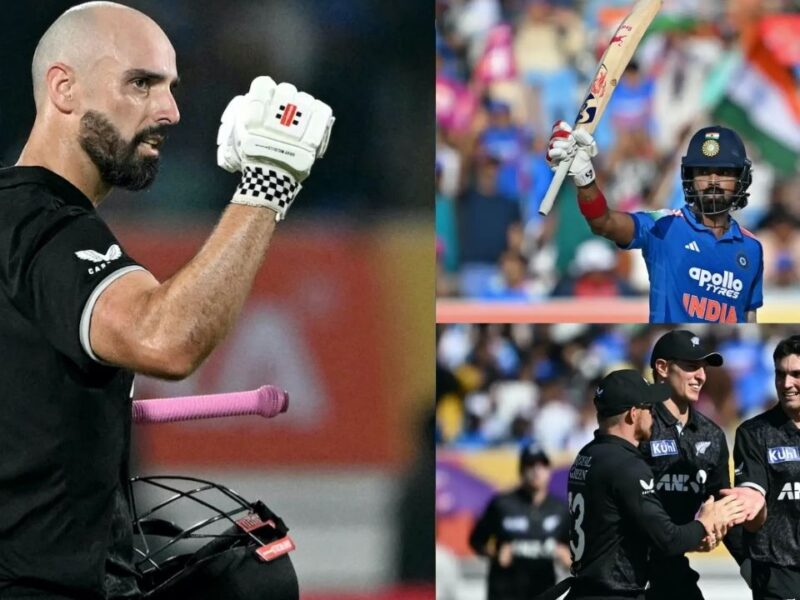 IND vs NZ Rajkot ODI Stats : न्यूजीलैंड ने बदला राजकोट का इतिहास, India की विनिंग स्ट्रीक को भी किया खत्म; दूसरे वनडे में बने 12 बड़े रिकॉर्ड