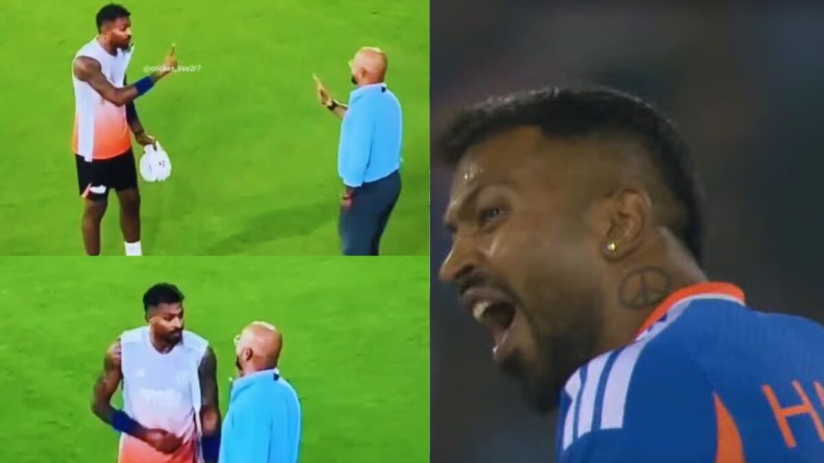 कमेंटेटर मुरली कार्तिक पर भड़के Hardik Pandya, बीच मैदान में दिखाई उंगली, कैमरे के सामने लगाई सरेआम डांट