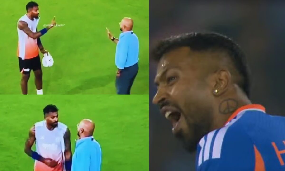 कमेंटेटर मुरली कार्तिक पर भड़के Hardik Pandya, बीच मैदान में दिखाई उंगली, कैमरे के सामने लगाई सरेआम डांट