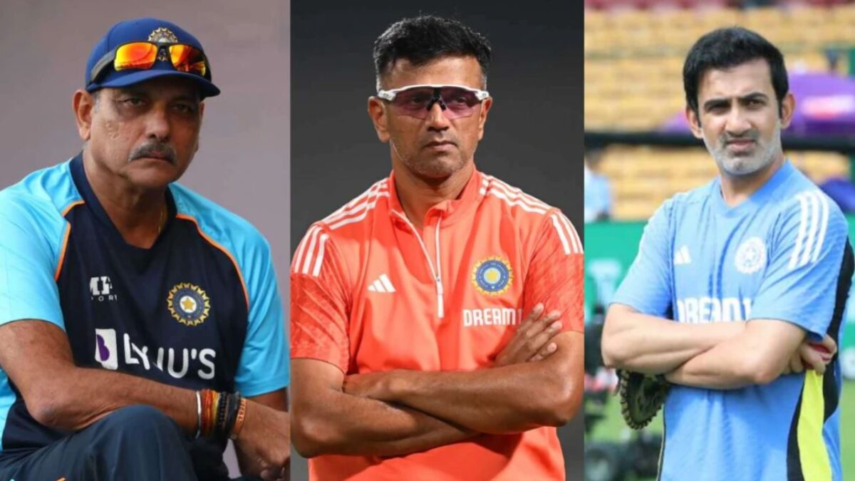 द्रविड़-गंभीर-शास्त्री कौन सर्वश्रेष्ठ T20 कोच? जानें किसने छोटे फॉर्मेट में दिलाई टीम इंडिया को अधिक जीत