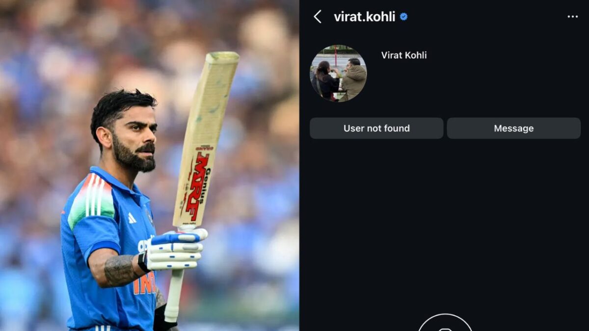 Virat Kohli का इंस्टाग्राम अकाउंट अचानक दिखना हुआ बंद, जानें हैक हुआ या बैन?