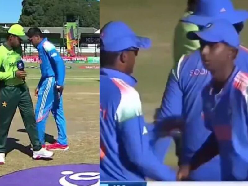 अंडर-19 वर्ल्ड कप में भी भारत के कप्तान आयुष महात्रे ने पाकिस्तान को दिखाई उसकी औकात, नहीं किया शेक हैंड
