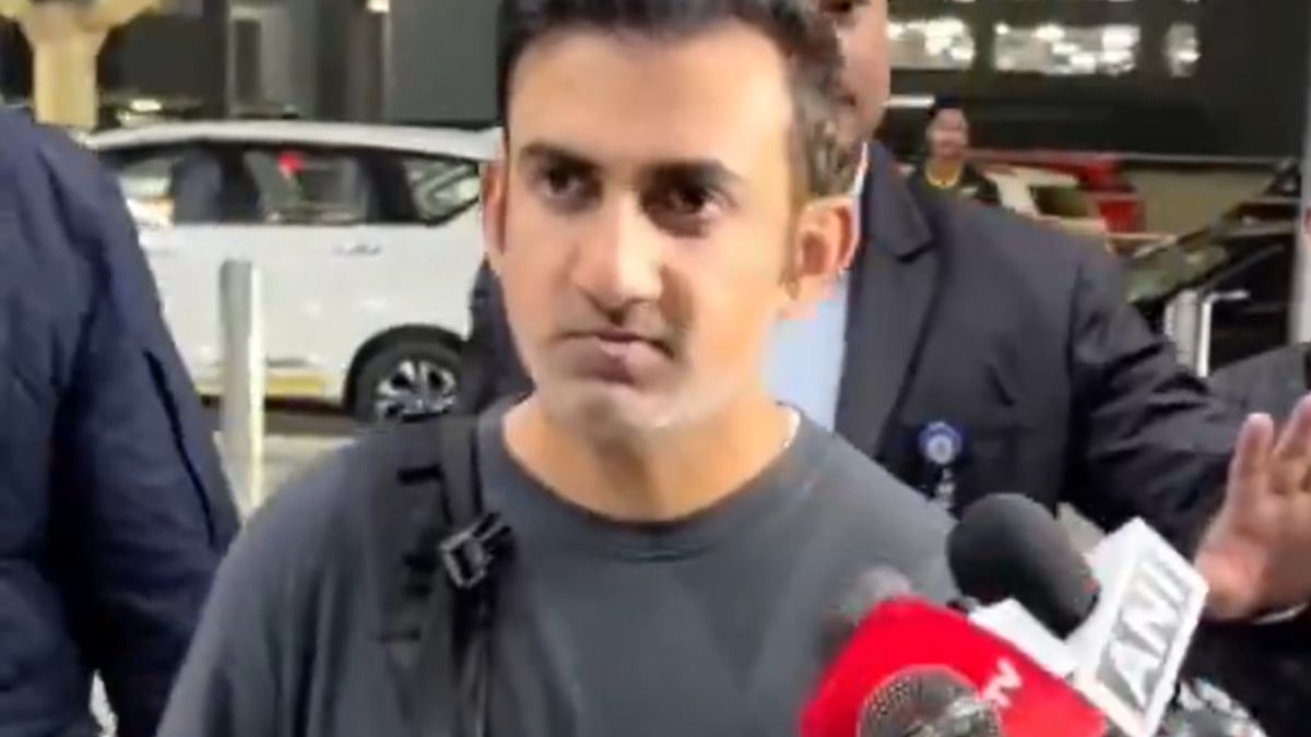 Gautam Gambhir gave this reaction.