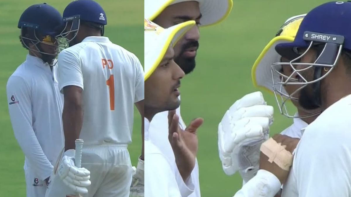 Violent clash in Ranji Trophy final: Jammu and Kashmir player head-butts KL Rahul