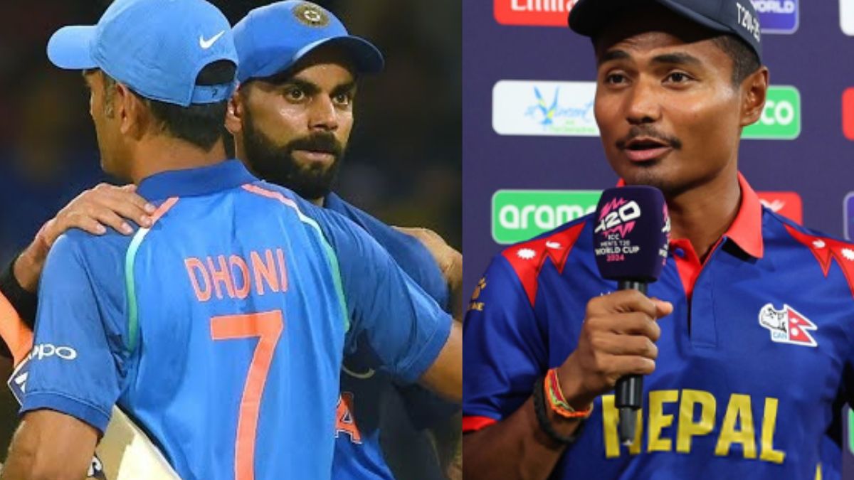 The Nepal captain named this Indian player, not Dhoni or Kohli, as his idol, saying, "I am a huge fan of him..."