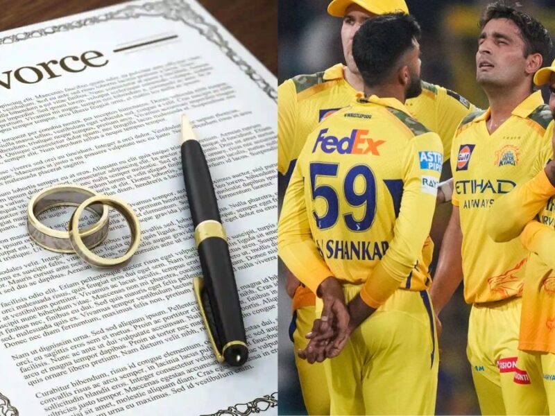 22 साल में शादी और अब अचानक ले लिया तलाक, CSK खिलाड़ी का टुटा परिवार