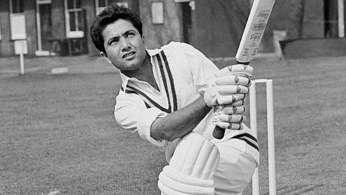 Pakistani batsman Hanif Mohammad was dismissed after scoring 499 runs.