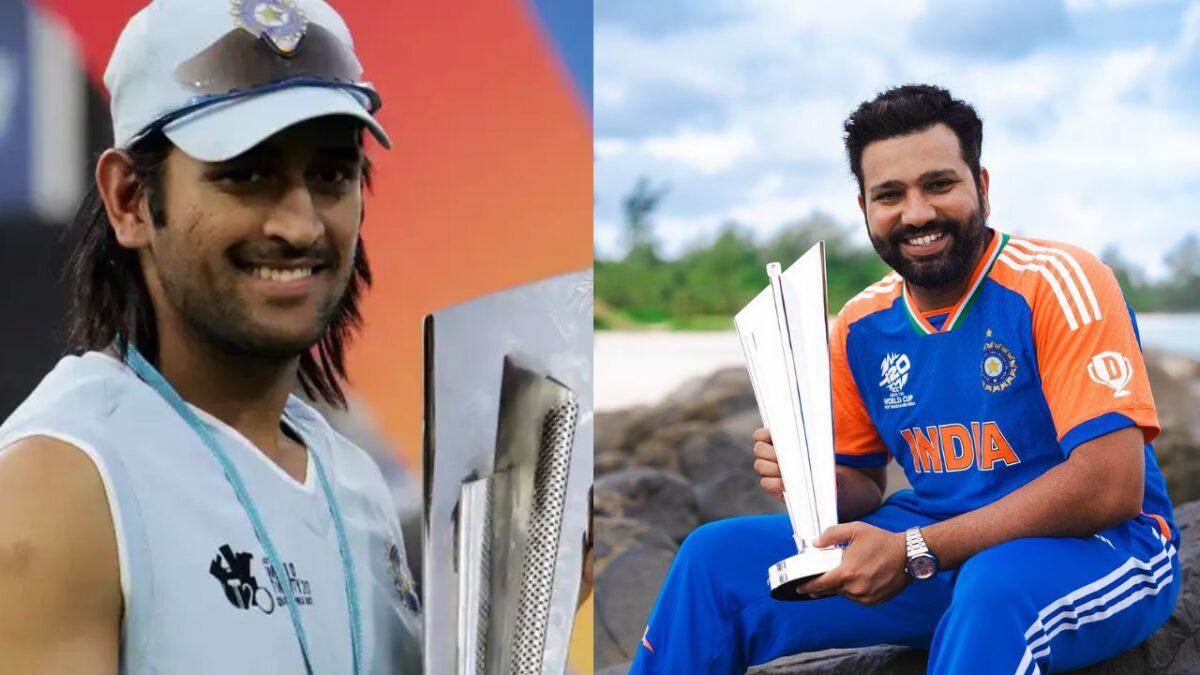 एमएस धोनी बनाम रोहित शर्मा, जानें बतौर कप्तान T20 World Cup में किसके आंकड़े बेहतर