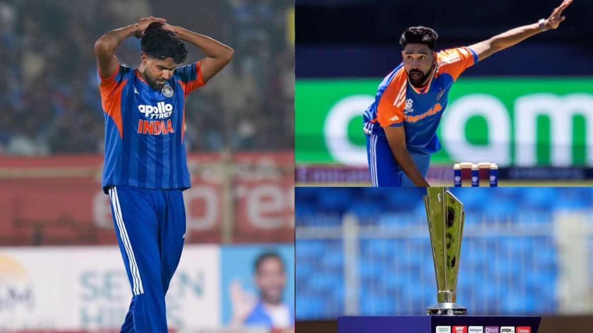 Harshit Rana इंजरी के चलते हो सकते टी20 वर्ल्ड कप से बाहर, सिराज नहीं ये खिलाड़ी बनेगा उनका रिप्लेसमेंट