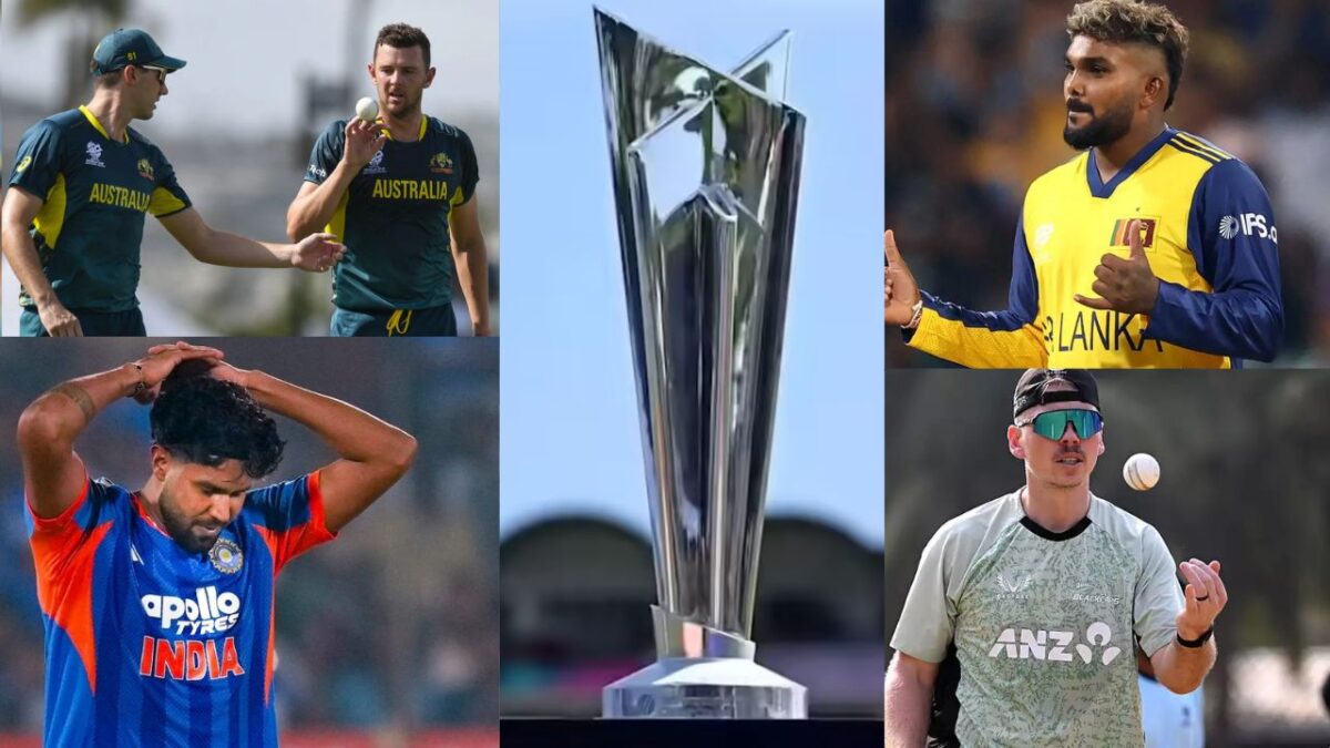 टी20 वर्ल्ड कप के बीच टीमों को लगे बड़े झटके, 1-2 नहीं 12 खिलाड़ी T20 World Cup 2026 से हुए बाहर