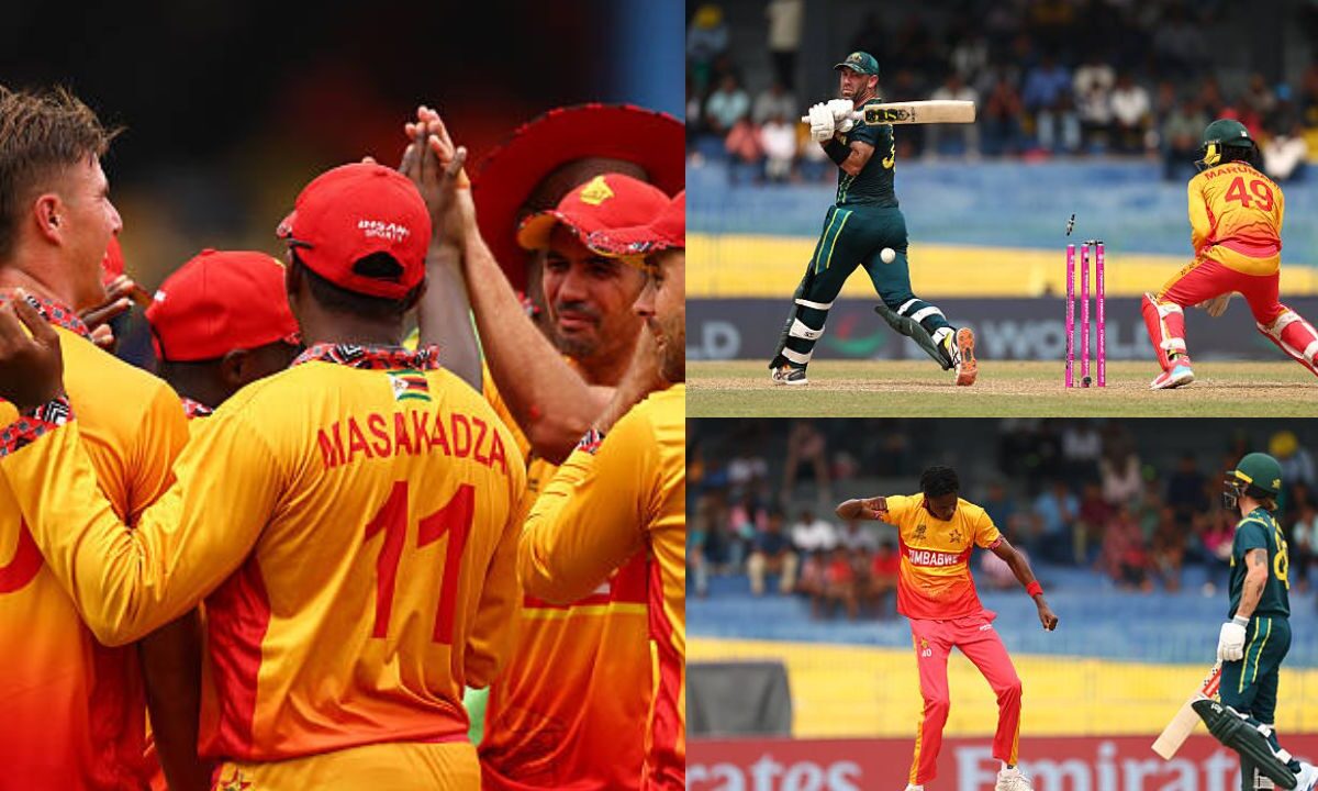 टी20 वर्ल्ड कप का हुआ सबसे बड़ा उलटफेर, Zimbabwe ने ऑस्ट्रेलिया को 23 रन से हराया, पलट डाला पॉइंट्स टेबल
