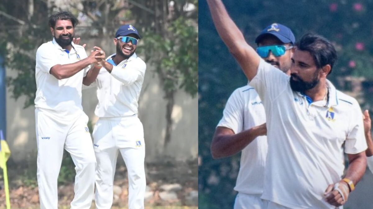 W,W,W,W,W,W.....Mohammed Shami ने अकेले चटका डाले 8 विकेट, रणजी में कहर बरपा चयनकर्ताओं को दिया मुंहतोड़ जवाब