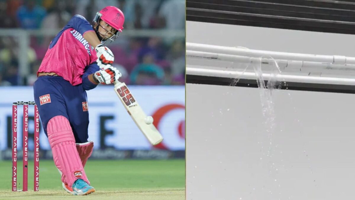 Vaibhav Suryavanshi का पावर हिट, सिक्स लगते ही बहने लगा पानी, टूटी पाइपलाइन का VIDEO वायरल