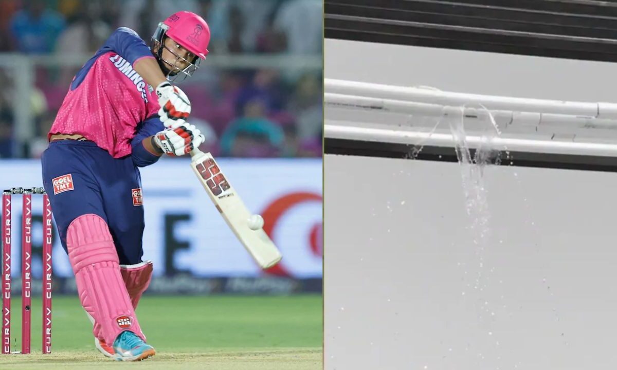 Vaibhav Suryavanshi का पावर हिट, सिक्स लगते ही बहने लगा पानी, टूटी पाइपलाइन का VIDEO वायरल