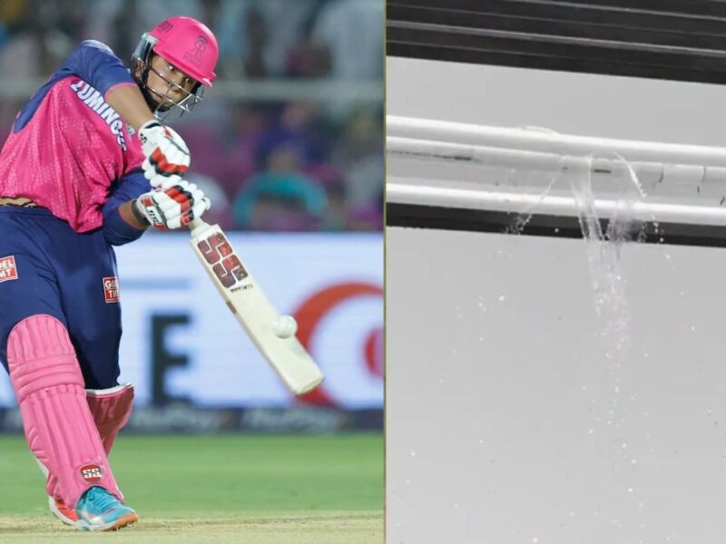 Vaibhav Suryavanshi का पावर हिट, सिक्स लगते ही बहने लगा पानी, टूटी पाइपलाइन का VIDEO वायरल