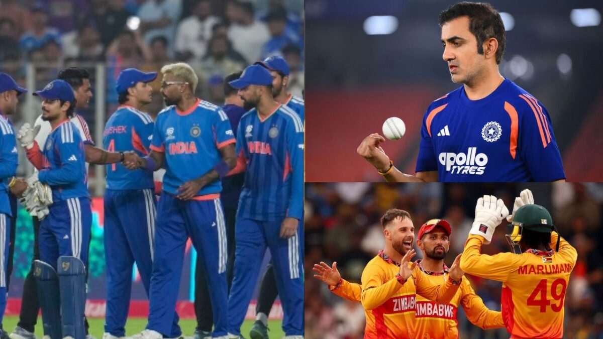 जिम्बाब्वे के खिलाफ सिर्फ पानी की बोतले उठाएंगे ये 4 खिलाड़ी, कोच गंभीर नहीं देने वाले प्लेइंग 11 में मौका