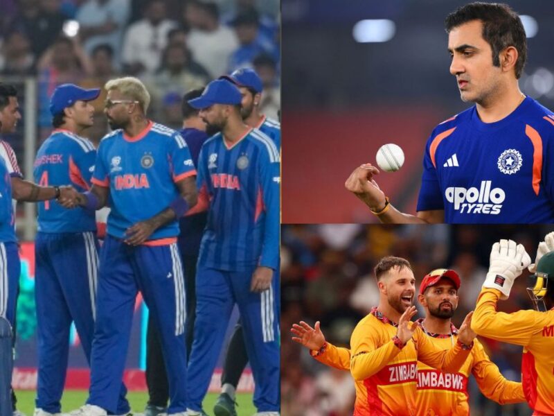 जिम्बाब्वे के खिलाफ सिर्फ पानी की बोतले उठाएंगे ये 4 खिलाड़ी, कोच गंभीर नहीं देने वाले प्लेइंग 11 में मौका