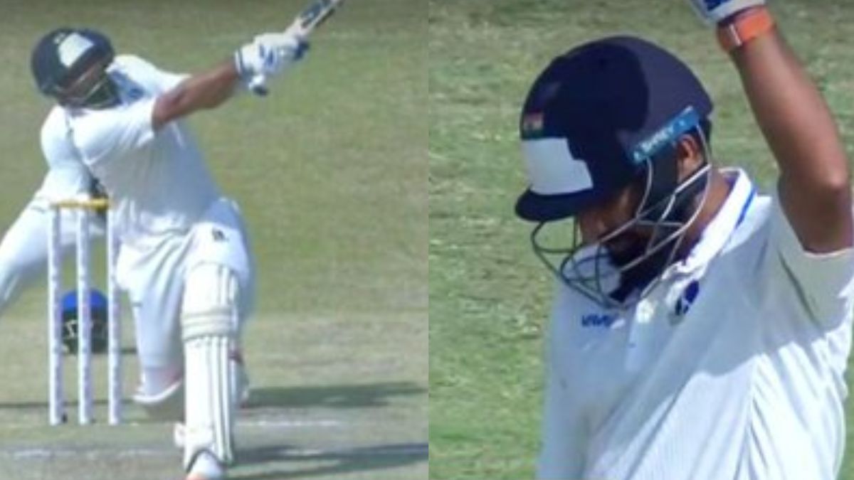 6,6,6,4,4,4,4,4.... Mohammed Shami's new avatar seen in Ranji, created a stir with his quick fifty.