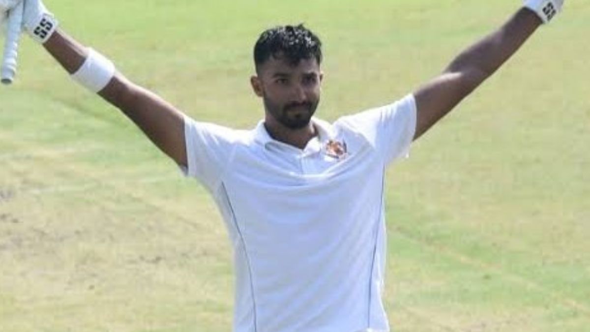 Devdutt Padikkal scored 232 runs in 330 balls with the help of 29 fours and 3 sixes at number three in the Ranji Trophy semi-final match.