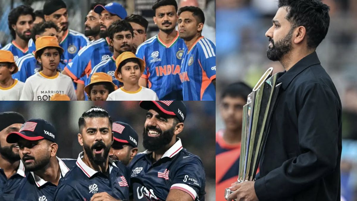 Rohit Sharma became emotional during the IND vs USA match and said, "I'm feeling very strange..."