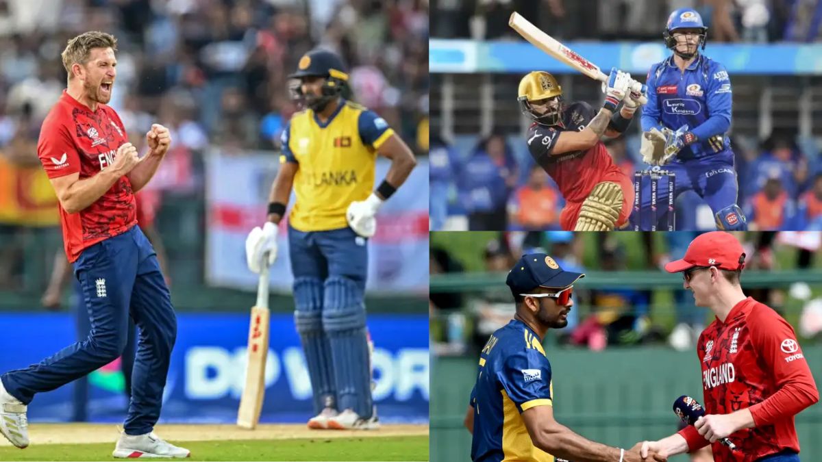 RCB and MI players combined to destroy Sri Lanka, England won the match by 51 runs.