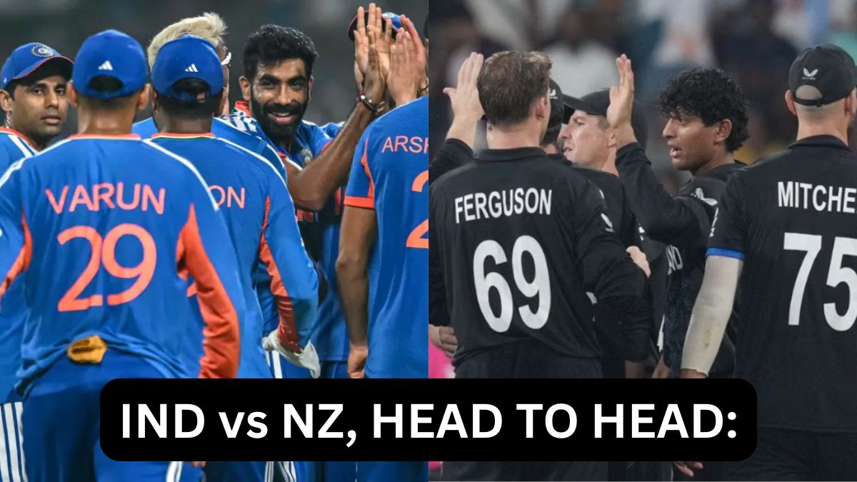 IND vs NZ, HEAD TO HEAD: Who has the upper hand in history? Find out what the history between the two teams says on paper.