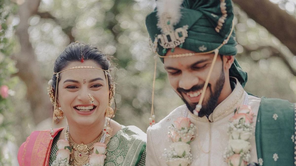 Ruturaj Gaikwad and Utkarsha Pawar