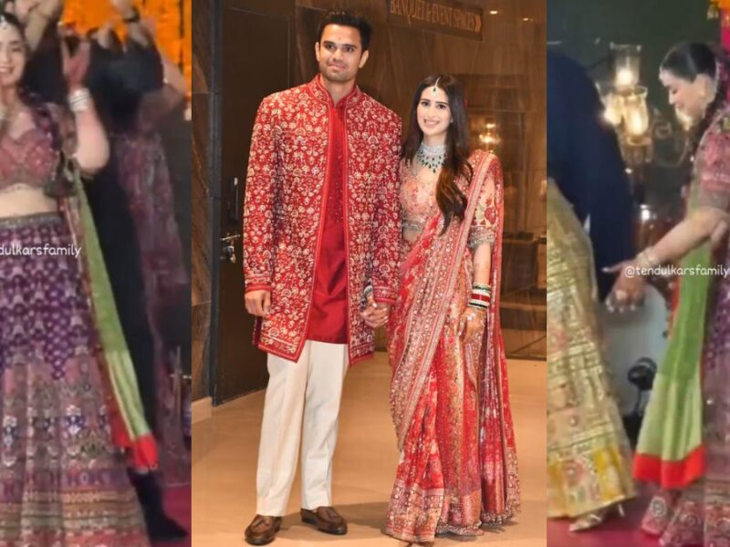 सारा तेंदुलकर ने भाई की शादी में लगाए जबरदस्त ठुमके, लंदन ठुमकता गाने में डांस का VIDEO वायरल