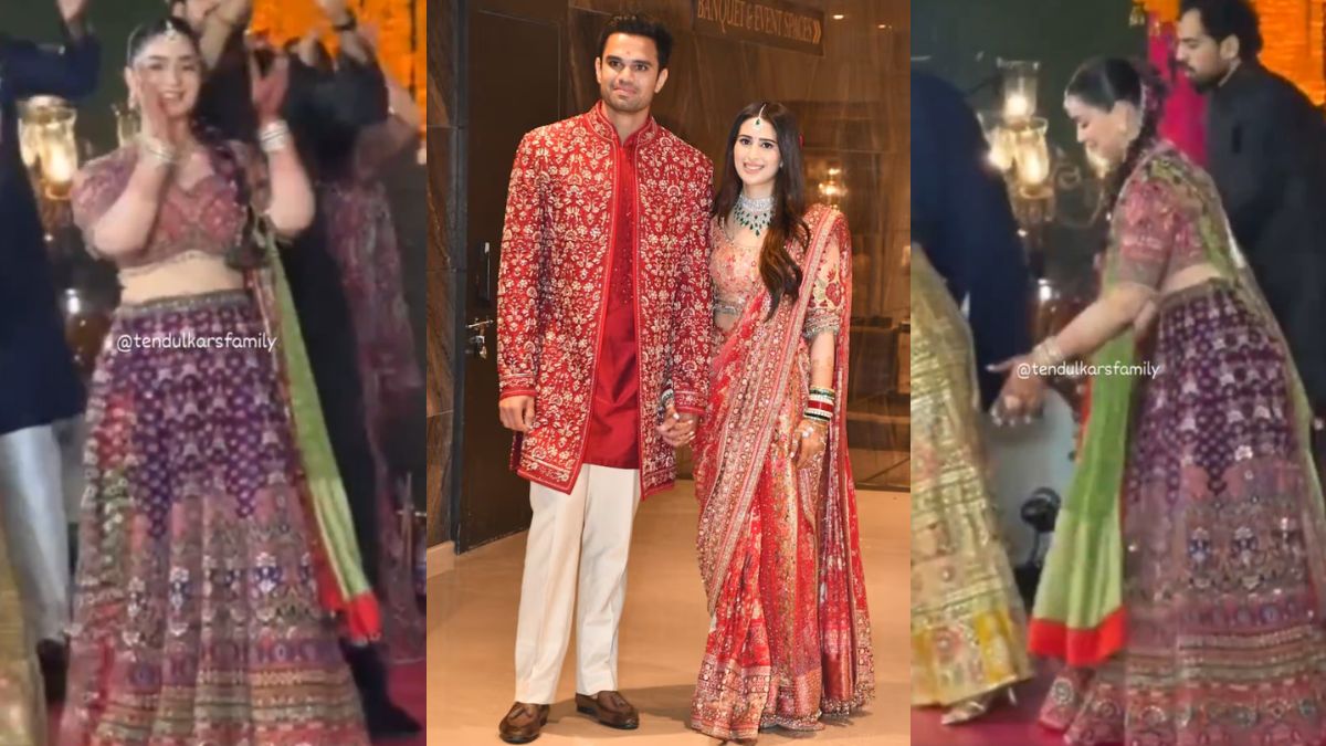 Sara Tendulkar danced vigorously at her brother's wedding; video of her dancing to the song London Thumkata goes viral