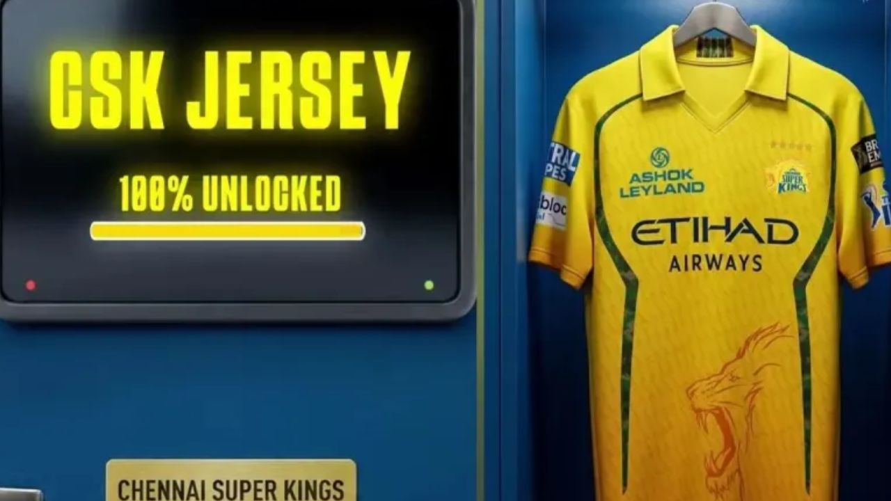 पीला रंग, नया अंदाज़, IPL 2026 में बदले लुक के साथ उतरेगी CSK, नई जर्सी लॉन्च 2 पीला रंग, नया अंदाज़, IPL 2026 में बदले लुक के साथ उतरेगी CSK, नई जर्सी लॉन्च