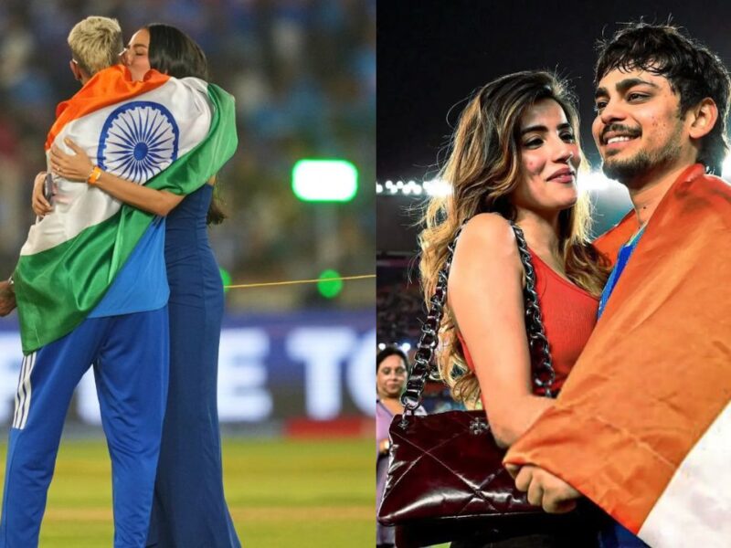 हार्दिक-माहिका के बाद ईशान-अदिति ने सबके सामने किया एक-दूसरे को किस, वायरल हुआ वीडियो