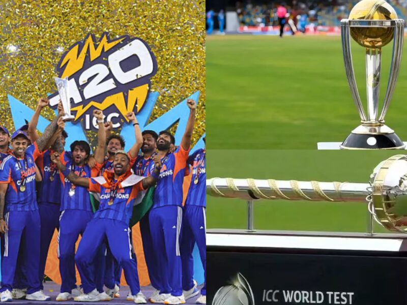 अगले 5 साल क्रिकेट के नाम, 8 ICC ट्रॉफी के लिए भिड़ेंगी टीमें, देखें कब और कहाँ होंगे मुकाबले