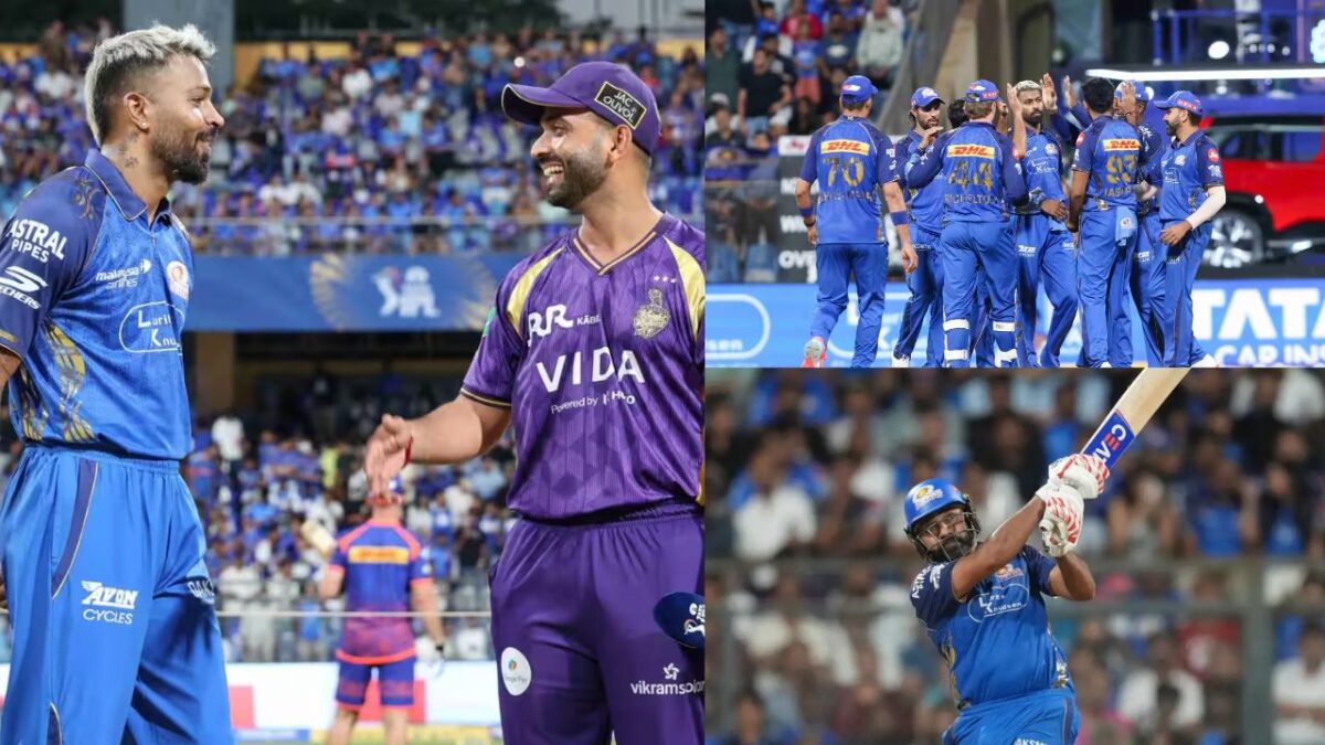 MI vs KKR मैच में बने 22 बड़े रिकॉर्ड, मुंबई इंडियंस ने दर्ज की सबसे बड़ी जीत; रोहित शर्मा ने विराट कोहली को पछाड़ा
