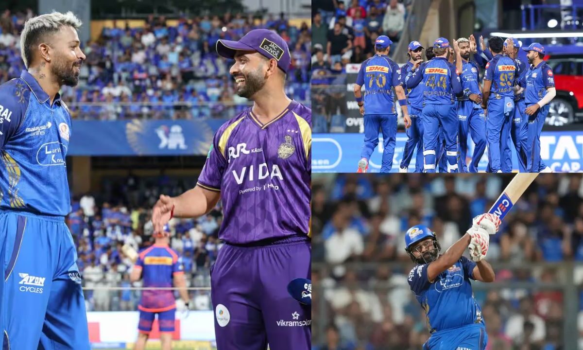 MI vs KKR मैच में बने 22 बड़े रिकॉर्ड, मुंबई इंडियंस ने दर्ज की सबसे बड़ी जीत; रोहित शर्मा ने विराट कोहली को पछाड़ा
