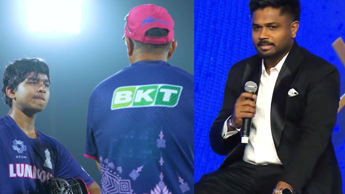 "That is all he knows how to do..." — After being dropped from the Rajasthan squad, Sanju Samson reveals the secret behind Suryavanshi and Dravid.