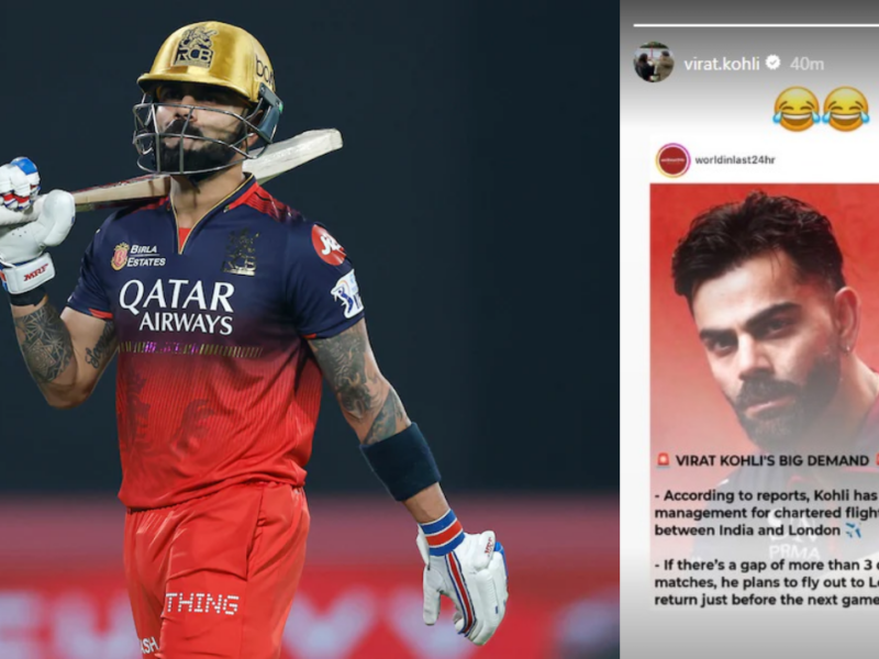 फेक न्यूज से नाराज विराट कोहली, इंस्टा स्टोरी में दिखाई सच्चाई, फर्जी खबर फैलाने वाली वेबसाइट को किया बेनकाब