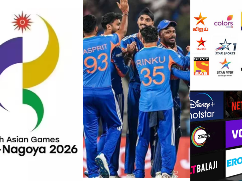 Asian Games 2026 में Team India के क्रिकेट मैच कहां देखें? जानें किस चैनल और एप पर होगा प्रसारित