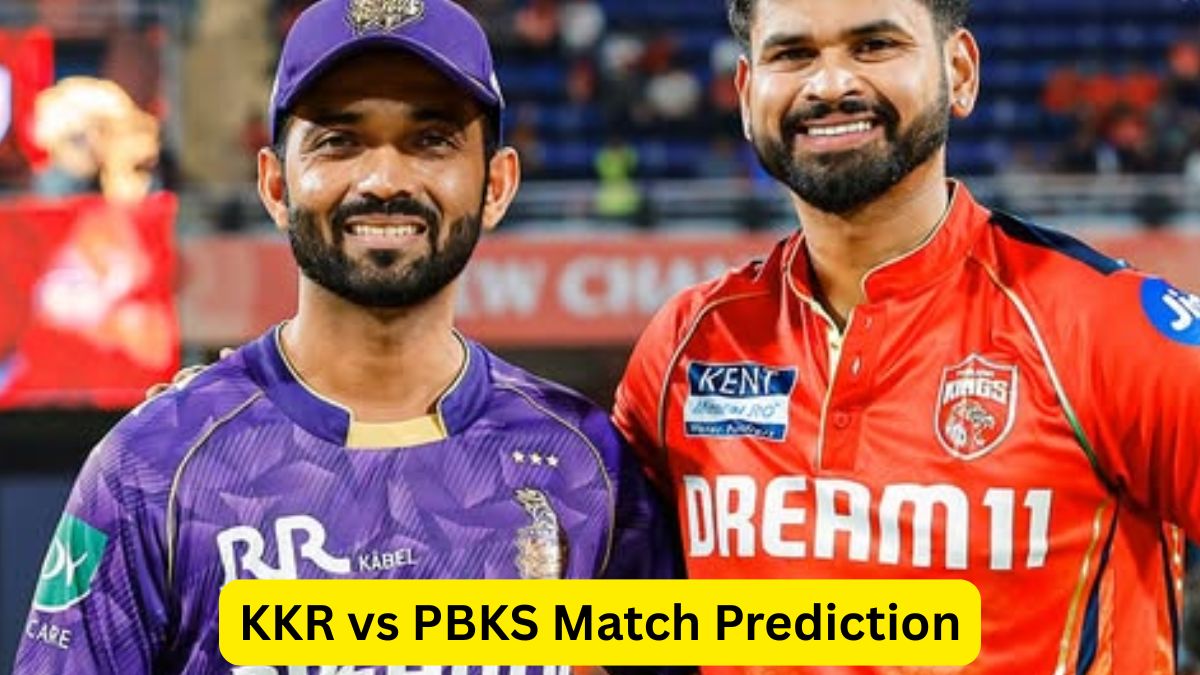 KKR vs PBKS Match Prediction: A score of 200+ is on the cards once again—find out who will win the match.